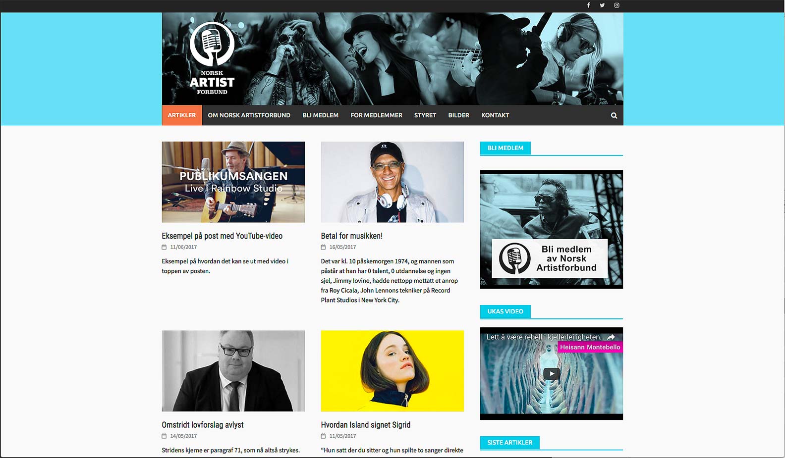 Artikkelbilde til artikkelen MIDLERTIDIGE NETTSIDER. NYE SIDER UNDER ARBEID